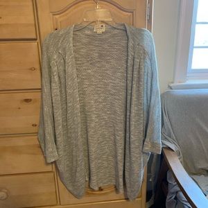 La Hearts gray cardigan